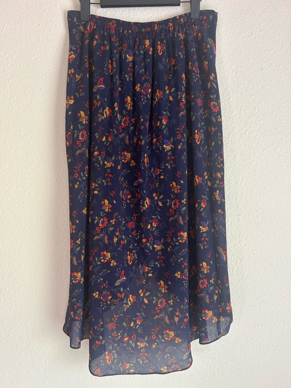 Madewell Faux Wrap Skirt in Climbing Vine | size 6 - Picture 3 of 11